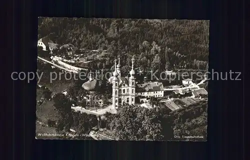 Wuerzburg Wallfahrtskirche Kaeppele Fliegeraufnahme Kat. Wuerzburg