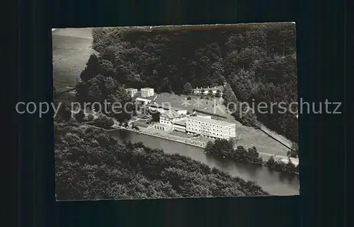 Hirzenhain Wetteraukreis Sanatorium Hillersbach Fliegeraufnahme / Hirzenhain /Wetteraukreis LKR