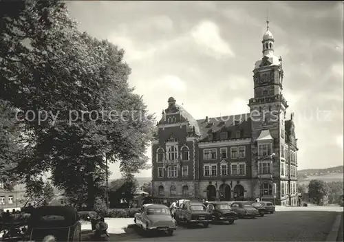 Falkenstein Vogtland Rathaus Kat. Falkenstein Vogtland