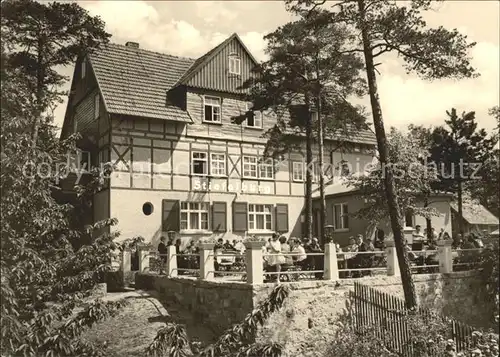 Weimar Thueringen Stiefelburg Berggaststaette Pensionshaus Kat. Weimar