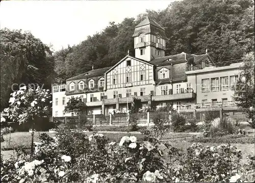 Bad Blankenburg Ferienheim der IG Wismut Heim am Goldberg Kat. Bad Blankenburg