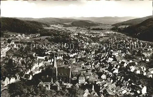 Biedenkopf Fliegeraufnahme Kat. Biedenkopf