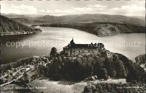 Edersee Schloss Waldeck Kat. Edertal