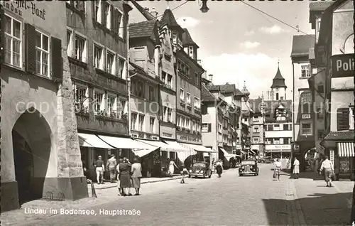 Lindau Bodensee Hauptstrasse Kat. Lindau (Bodensee)