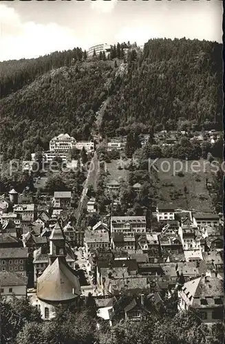 Wildbad Schwarzwald Sommerberg Fliegeraufnahme Kat. Bad Wildbad