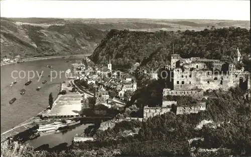 St Goar Burg Rheinfels Kat. Sankt Goar