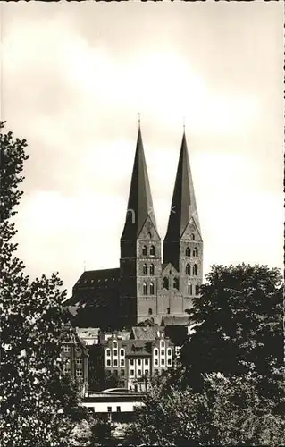 Luebeck Blick auf Sankt Marien Kat. Luebeck