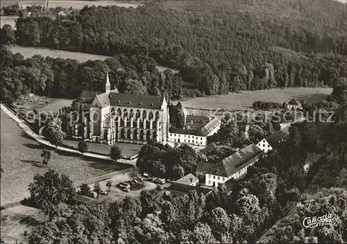 Altenberg Rheinland Fliegeraufnahme Dom Kat. Odenthal