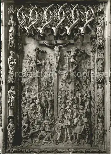 Eichstaett Oberbayern Pappenheimer Altar Kat. Eichstaett