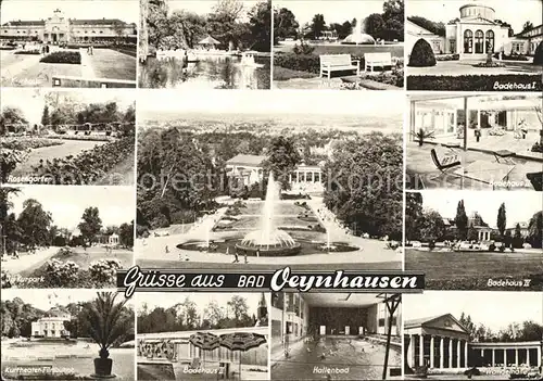 Bad Oeynhausen Hallenbad Kurpark Rosengarten Kat. Bad Oeynhausen
