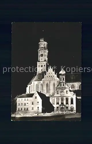 St Ulrich Schwarzwald Nacht Kirche / Bollschweil /Breisgau-Hochschwarzwald LKR