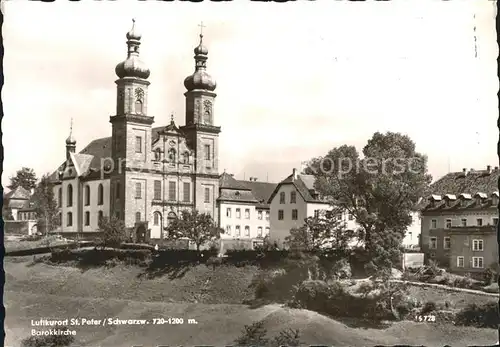 St Peter Schwarzwald Barokkirche Kat. St. Peter