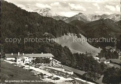 Berchtesgaden Berggasthaus Zipfhaeusl Kat. Berchtesgaden