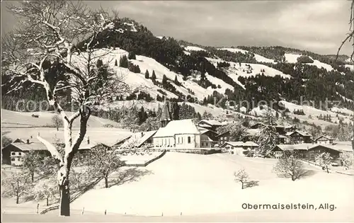 Obermaiselstein Panorama Kat. Obermaiselstein