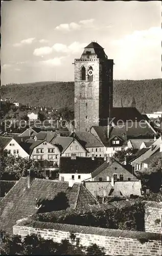 Bad Hersfeld Blick auf Stadtkirche Kat. Bad Hersfeld