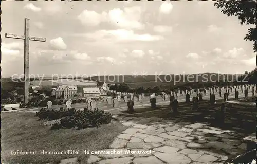 Heimbach Eifel Heldenfriedhof Mariawald Kat. Heimbach
