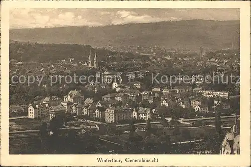 Winterthur Generalansicht Kat. Winterthur