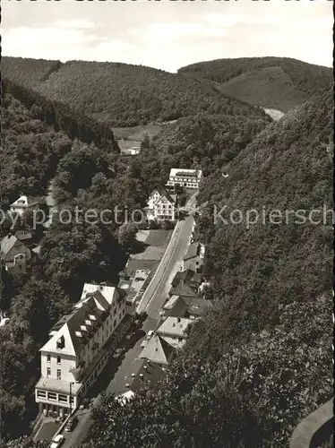 Bad Bertrich Blick auf Kurheim Johann Rheinland und Diana Kat. Bad Bertrich