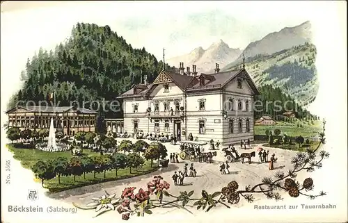 Boeckstein Restaurant zur Tauernbahn / Bad Gastein /Pinzgau-Pongau