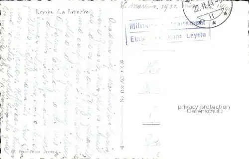 Leysin La Patinoire / Leysin /Bz. Aigle