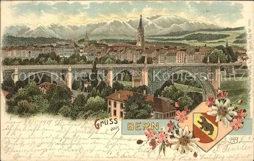 Bern BE Stadtansicht Bruecke / Bern /Bz. Bern City