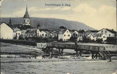 Treuchtlingen Kirche Bruecke / Treuchtlingen /Weissenburg-Gunzenhausen LKR