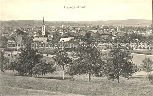 Langenthal BE Stadtansicht / Langenthal /Bz. Aarwangen