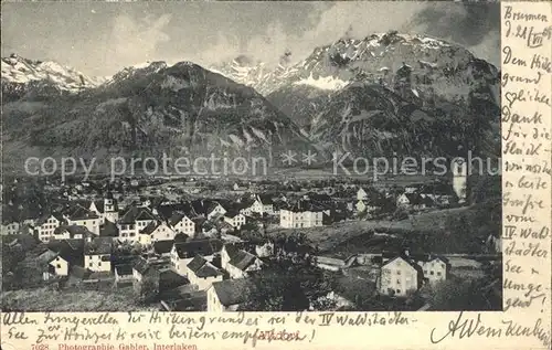 Brunnen SZ Stadtansicht / Brunnen /Bz. Schwyz