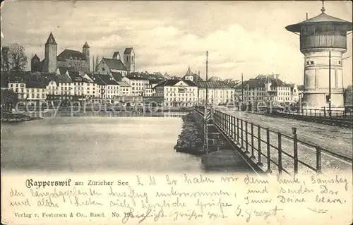 Rapperswil SG Zuericher See / Rapperswil SG /Bz. See-Gaster