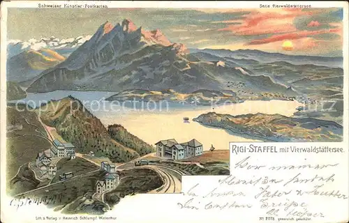 Rigi Staffel Vierwaldstaettersee / Rigi-Staffel /Bz. Schwyz