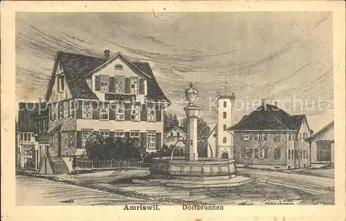 Amriswil TG Dorfbrunnen / Amriswil /Bz. Bischofszell
