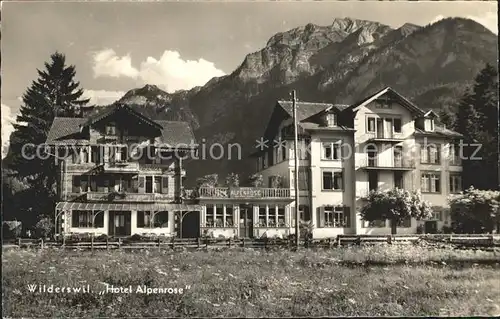 Wilderswil Hotel Alpenrose / Wilderswil /Bz. Interlaken