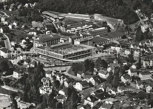 Rueti ZH Maschinenfabrik Rueti A.- G. Fliegeraufnahme / Rueti ZH /Bz. Hinwil