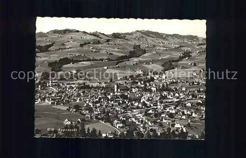 Appenzell IR Fliegeraufnahme / Appenzell /Bz. Appenzell IR