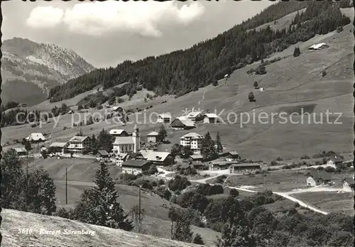 Soerenberg LU Blick auf den Kurort / Soerenberg /Bz. Entlebuch