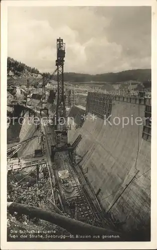 St Blasien Schluchseesperre / St. Blasien /Waldshut LKR