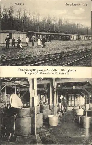 Bietigheim Baden Kriegsverpflegungs- Anstalten / Bietigheim /Rastatt LKR