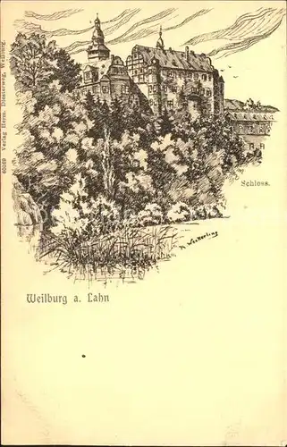 Weilburg Schloss / Weilburg Lahn /Limburg-Weilburg LKR