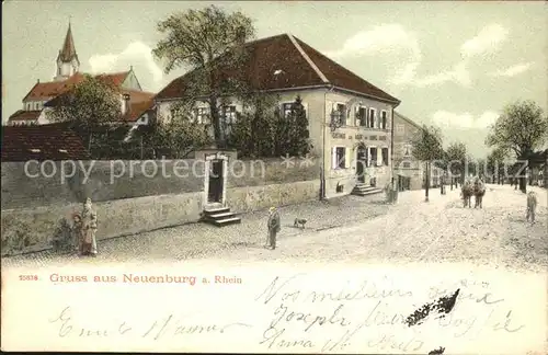 Neuenburg Rhein Gasthaus zum Adler / Neuenburg am Rhein /Breisgau-Hochschwarzwald LKR