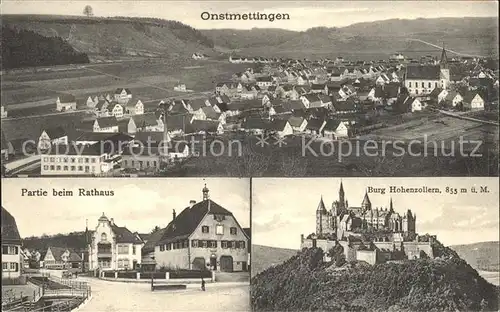 Onstmettingen Burg Hohenzollern Rathaus / Albstadt /Zollernalbkreis LKR