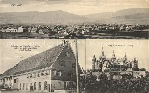 Bisingen Burg Hohenzollern Kolonial- und Manufakturwaren Lacher / Bisingen /Zollernalbkreis LKR