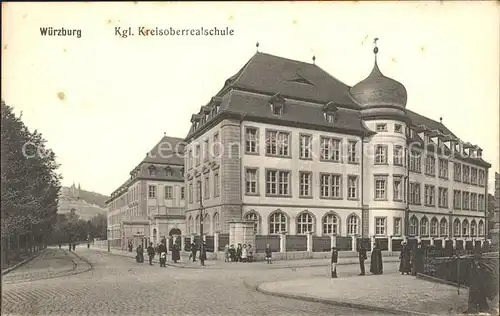 Wuerzburg Koenigliche Kreisoberrealschule / Wuerzburg /Wuerzburg LKR