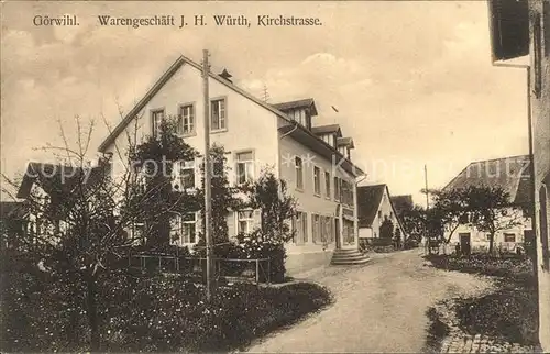 Goerwihl Warengeschaeft Wuerth Kirchstrasse / Goerwihl /Waldshut LKR