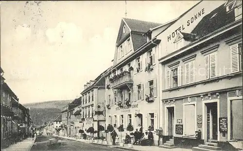 Triberg Schwarzwald Hotel Sonne / Triberg im Schwarzwald /Schwarzwald-Baar-Kreis LKR