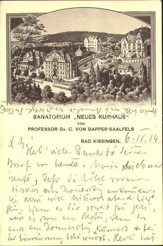 Bad Kissingen Sanatorium Neues Kurhaus / Bad Kissingen /Bad Kissingen LKR
