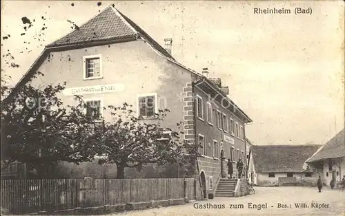 Rheinheim Gasthaus zum Engel / Kuessaberg /Waldshut LKR