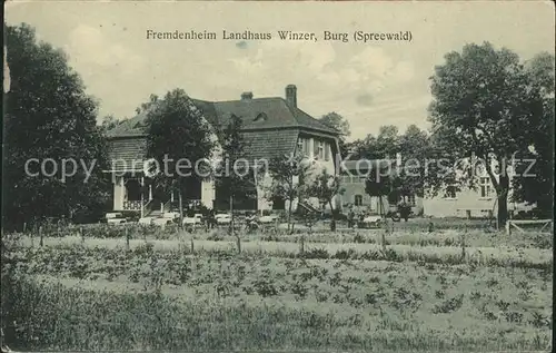 Burg Spreewald Fremdenheim Landhaus Winzer / Burg Spreewald /Spree-Neisse LKR