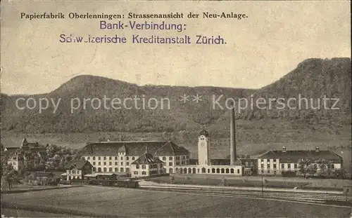 Oberlenningen Papierfabrik Scheufelen / Lenningen /Esslingen LKR