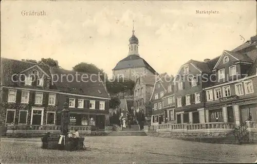 Graefrath Marktplatz / Solingen /Solingen Stadtkreis