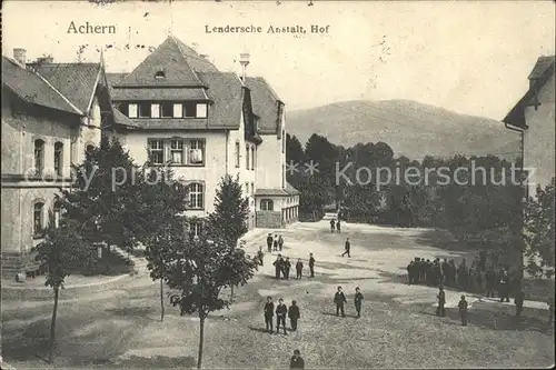 Achern Baden Lendersche Anstalt / Achern /Ortenaukreis LKR